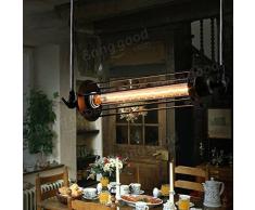 Bazaar E27 40w création industrielle vintage rétro lampe suspension edison suspendus ac plafonnier 110v / 220v