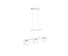 Paul Neuhaus Lampe suspension, 3 x LED/4,80 W/3000 K, l'intérieur IP20, acier inoxydable 2635-55