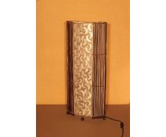 Lampadaire asiatique Penida White (LA12-64/WE), lampe design, lampe sur pied, lampe du sol, lampe à pied, lampe poétique, design decoratif, accessoires Bali