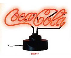 COCA COLA LAMPE NEON SUR BASE LARGEUR 30cm