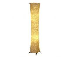 Chuangke chambre lampe d'éclairage doux lampe blanche au sol en tissu avec lampadaire lumière douce jaune