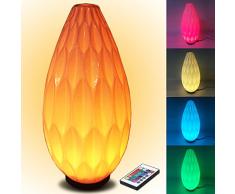 Éclairage à 360 ° lave l'atmosphère Lampe LED Lampe avec télécommande Changement de couleur RVB lampe nachtlicht Lampe d'ambiance avec/Protection Enfants, les femmes enceintes oeil/nuit Lampes de table Lampe de table LED