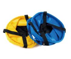 Eau Seau Sport Camp Container Pliable Sink Wash Bleu Kit, 10L