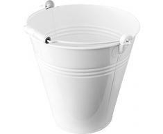 Seau De Nostalgie, Seau d'eau, Seau de patsch, Zinc blanc, 10 Litres