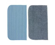 First4spares - Coussinet Nettoyage Lavable Pour Hoover SSN1700 Nettoyeur Vapeur Serpillère Lot De 2
