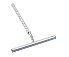 Wenko racloir pour salle de bains 21789100 télescopique-raclette à douche en acier inoxydable - 26 x 37-59 x 3...