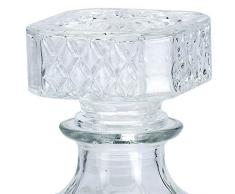 Rammento Carafe en verre pour whisky, vin et apéritif 900 ml -