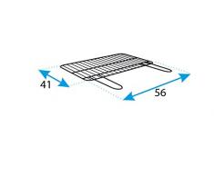 Imex El Zorro 71674 - Grille de barbecue en zinc 56 x 41 cm