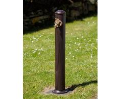 Fontaine de Jardin sur pied - aluminium - style ancien - 92cm