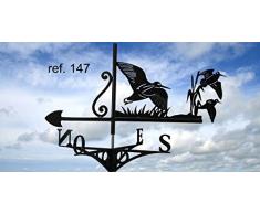 Weathervanes Girouette Motif: envol de bécasses