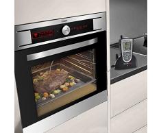 ThermoPro TP-09 Thermomètre de cuisine numérique avec minuterie d'alarme pour Barbecue / Four / Griller