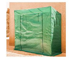 Provence Outillage 07533 Serre de Jardin Vert 196 x 70 x 170 cm