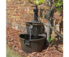 Fontaine design dsb1 en bois pour balcon terrasse ou jardin jardin fontaine