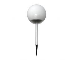 Borne solaire Apollo, lumière blanche et disco