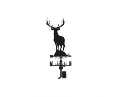 Girouette Cerf en Fer forgé 115x47x47cm