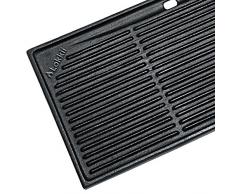 Lokkii CIG2 Plaque de Grille Métal Noir 24,5 x 42 x 1 cm