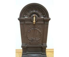 Nostalgie maxstore fontaine murale en fonte d'aluminium à vienne fontaine de jardin imperméable marron