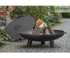 Brasero avec trous, incl. Couvercle Durchmesser Ø 100cm - Höhe 30cm