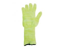 MSV 100184 Gants Anti-Chaleur Spécial Barbecue Coton Jaune 13 x 8 x 3 cm