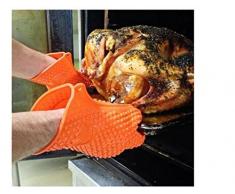 UMIGAL gants de griller de silicone, le bicarbonate de gants 1 paire de gants et maniques, des barbecues parfaits anti-chaleur, l'ébullition de l'eau à l'épreuve, la résistance à haute température, bon outil pour la cuisine, d'une taille plus