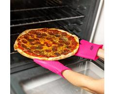 Molecule gants de griller de silicone, le bicarbonate de gants 1 paire de gants et maniques, des barbecues parfaits anti-chaleur, l'ébullition de l'eau à l'épreuve, la résistance à haute température, bon outil pour la cuisine, d'une taille plus