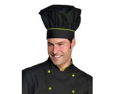 Toque de chef cuisinier noir