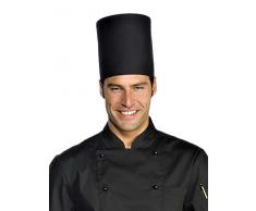 Toque noire de chef cuisinier elite