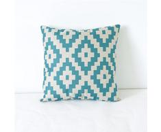 Coussin Vintage, Reaso Linen géométrique Throw Pillow Case Home Decor