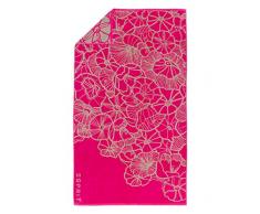 Esprit coton velours Mayla Drap de Plage 100 x 180 cm rose bonbon