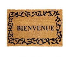 Tapis Déco Paillasson Coco/PVC Imprimé Reception 60 x 40 x 60 cm