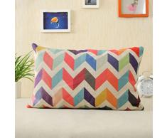 Tonsee Coussin GéoméTrique Couvre Coussins Oreillers DéCoratifs Décor à La Maison (A)