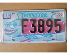 Plaque immatriculation américaine nouvelle 31 x 16 cm reproduction Tennessee USA