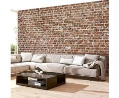 murando Papier peint intissé 50x35 cm - 3 couleurs au choix - Top vente - Papier peint - Tableaux muraux déco XXL - brique texture f-B-0030-a-b