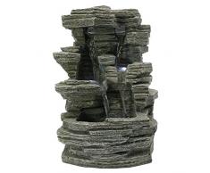 ZenLight SCFR150 Grand Canyon Fontaine Nature Gris Pierre 19 x 16 x 28 cm