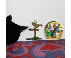 ufengke® Trou de Souris Noël Stickers Muraux, Chambre d'Enfant Pépinière Décalcomanies Murales Autocollants Amovibles