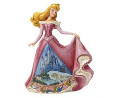 Disney Traditionsitions Figurine Aurore en Robe avec son château