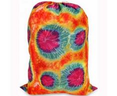 Sac à linge Tie-Dyed 61 x 86,4 cm (Bleu/Orange)