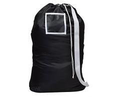 Handy Laundry Sac à linge pratique avec sangle d'épaule pour le transport, conçu pour porter des charges lourdes 61 x 91,4 cm