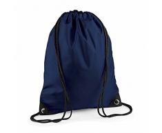 BAG BASE - sac à bretelles - gym - linge sale - chaussures - BG10 - bleu marine