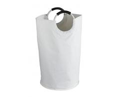 Wenko 3440801100 Jumbo Sac à Linge Plastique Blanc 57 x 40 x 3 cm