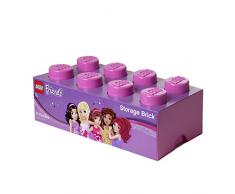 Room Copenhagen RC40041744 Lego Friends Boîte de Rangement 8 Briques Plastique Rose 45 x 35 x 25 cm