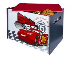 Worlds Apart 864455 Moderne Coffre de Rangement Disney Car Bois/MDF Rouge/Blanc 60 x 40 x 40 cm