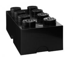 Room Copenhagen RC40041733 Lego Boîte de Rangement 8 Briques Plastique Noir 45 x 35 x 25 cm