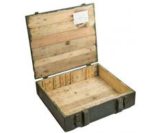 Boîte à munitions TNT Caisse de rangement env. 61 x 63 x 20 cm militaire Boîte Box en bois boîte des Munitions vin Boîte Pomme Shabby Vintage