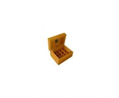 Arômes Absolute boîte de rangement en bois 12 trous