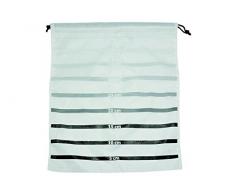 Opportunity 64AF14000200 Graduation Sac à Linge de Voyage Noir/Blanc 39 x 0,2 x 48 cm