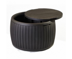 Keter KETER - Coffre de jardin "Tonneau" Marron