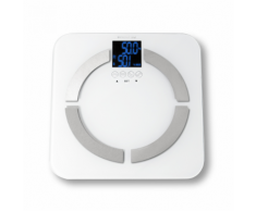 Inventum pèse-personne analyseur du corps en verre transparent PW720BG