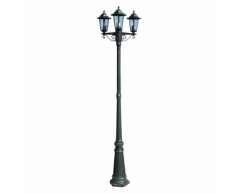 vidaXL Lampadaire extérieur triple
