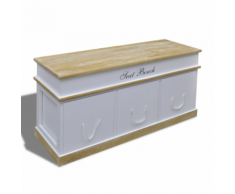 vidaXL Banc de rangement